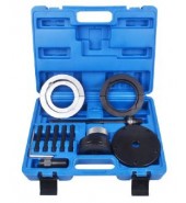 Съемник ступичных подшипников в комплекте с оправками VW Transporter (T5), Touareg, Multivan (85мм), в кейсе ROCK FORCE (RF-917T3)